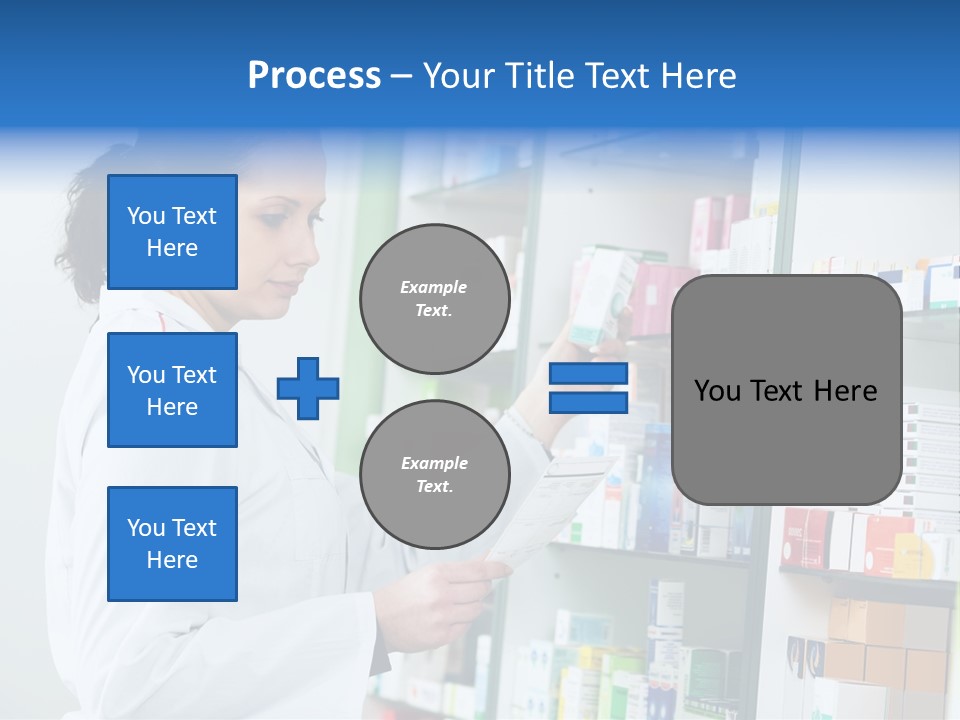 Chemist Health Warehouse PowerPoint Template