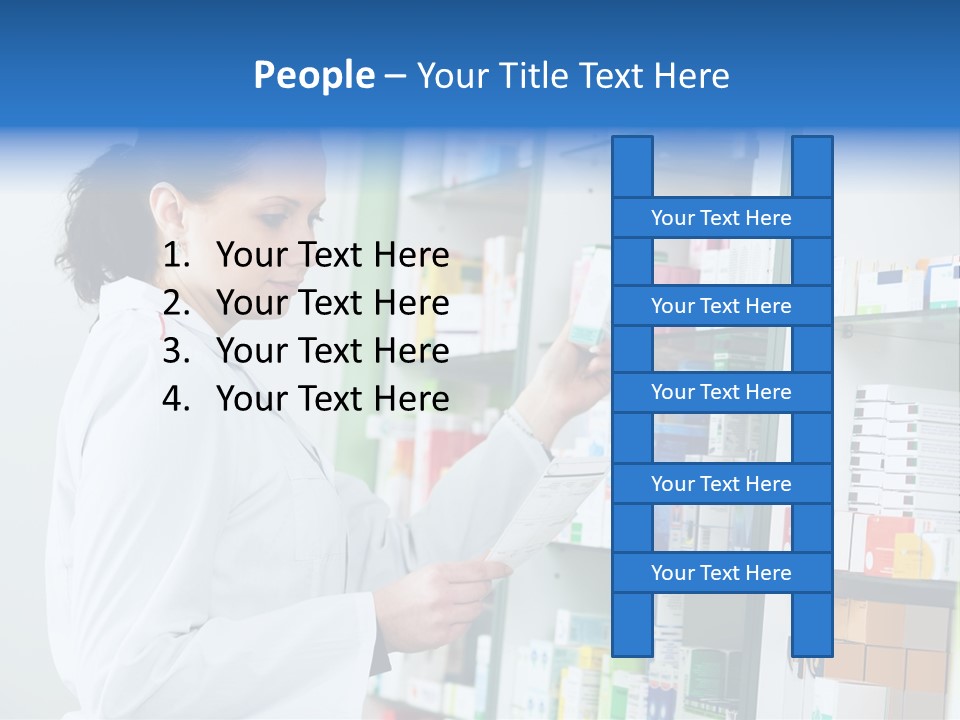Chemist Health Warehouse PowerPoint Template