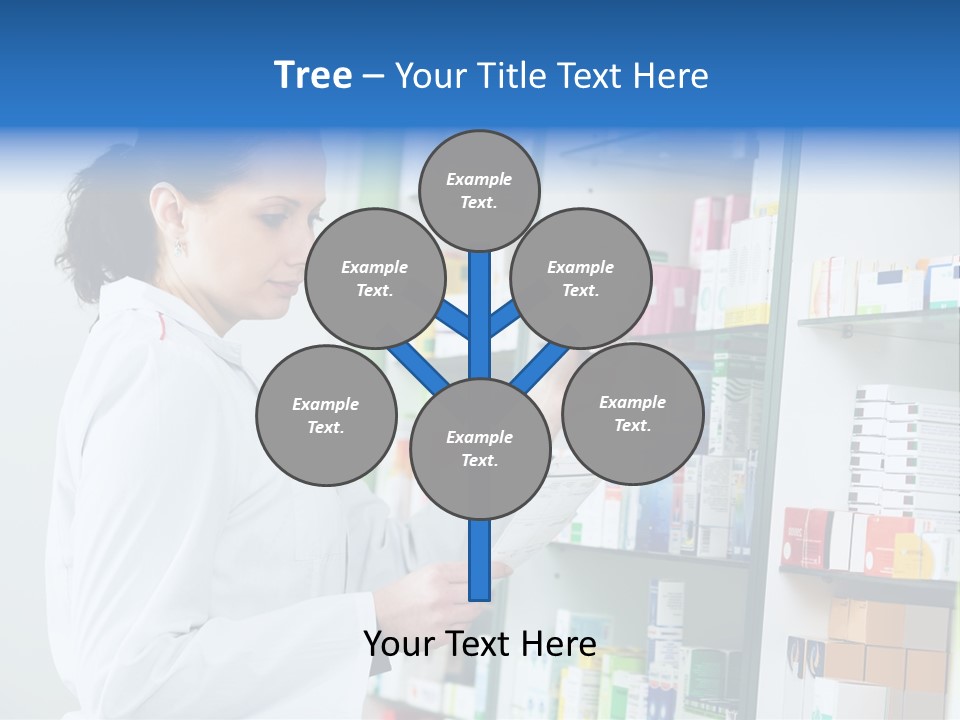 Chemist Health Warehouse PowerPoint Template