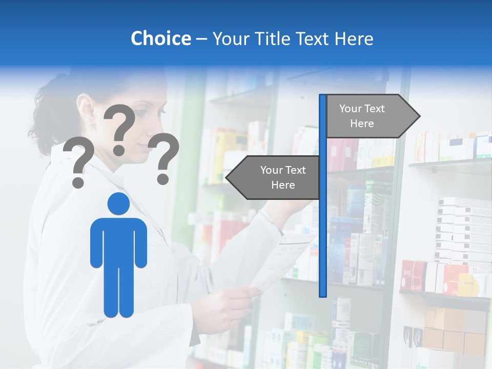 Chemist Health Warehouse PowerPoint Template