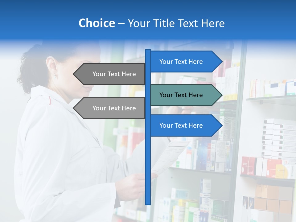 Chemist Health Warehouse PowerPoint Template
