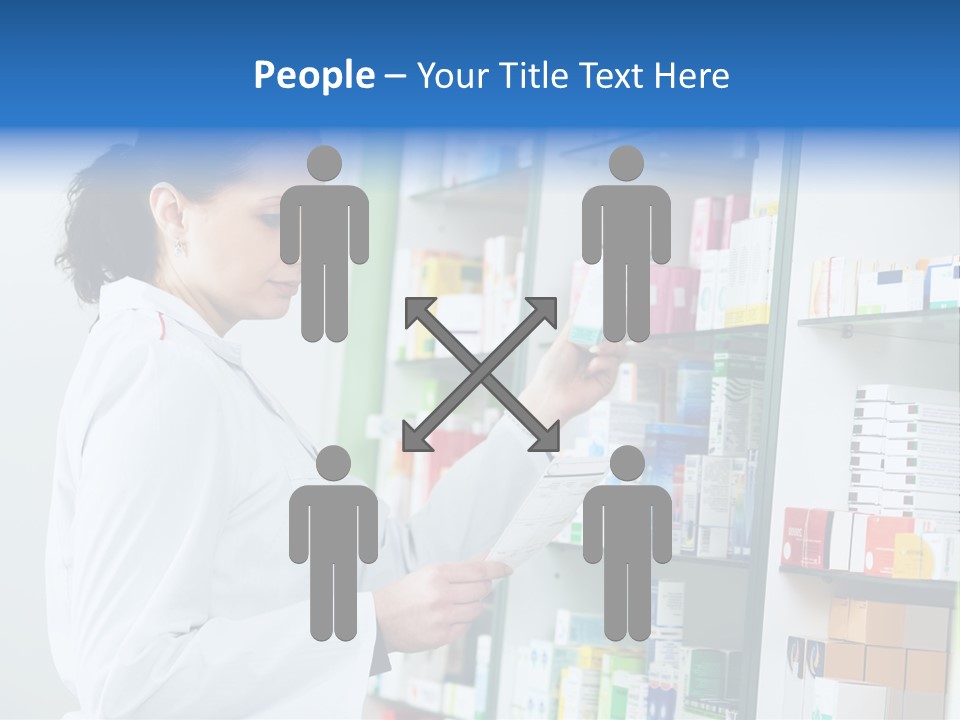 Chemist Health Warehouse PowerPoint Template