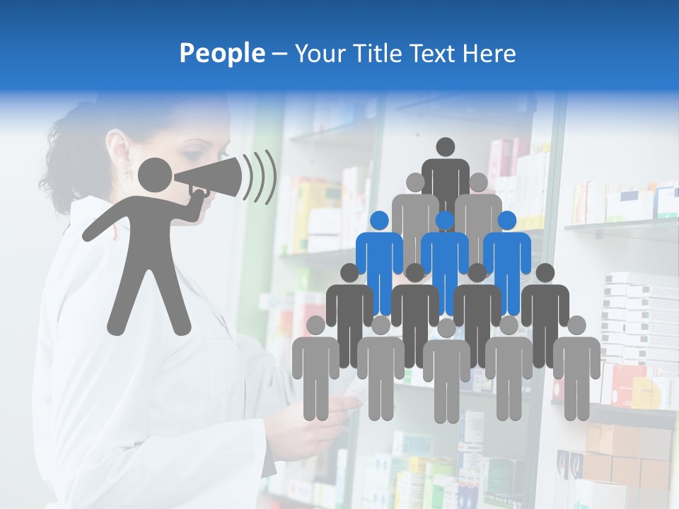 Chemist Health Warehouse PowerPoint Template