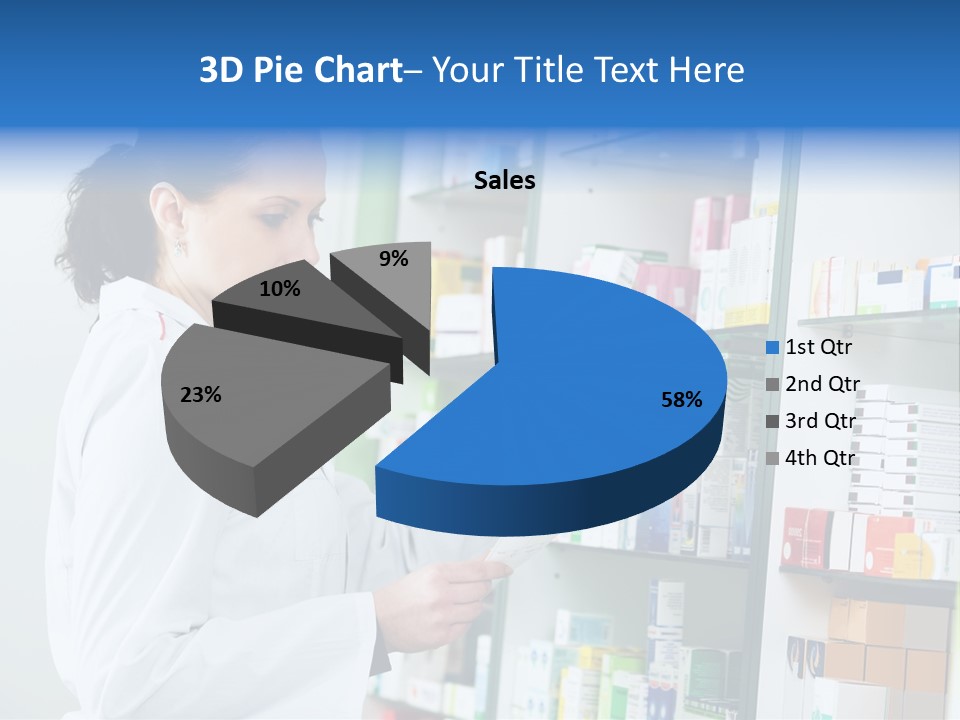 Chemist Health Warehouse PowerPoint Template