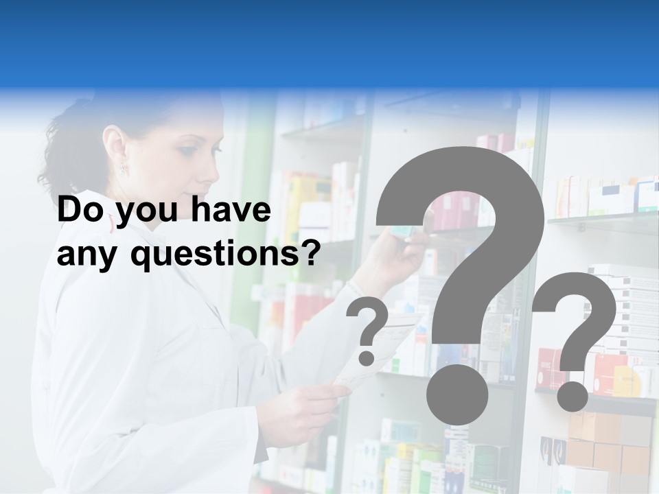 Chemist Health Warehouse PowerPoint Template