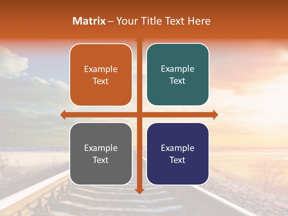Evening Sun Travel PowerPoint Template