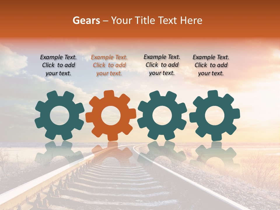 Evening Sun Travel PowerPoint Template