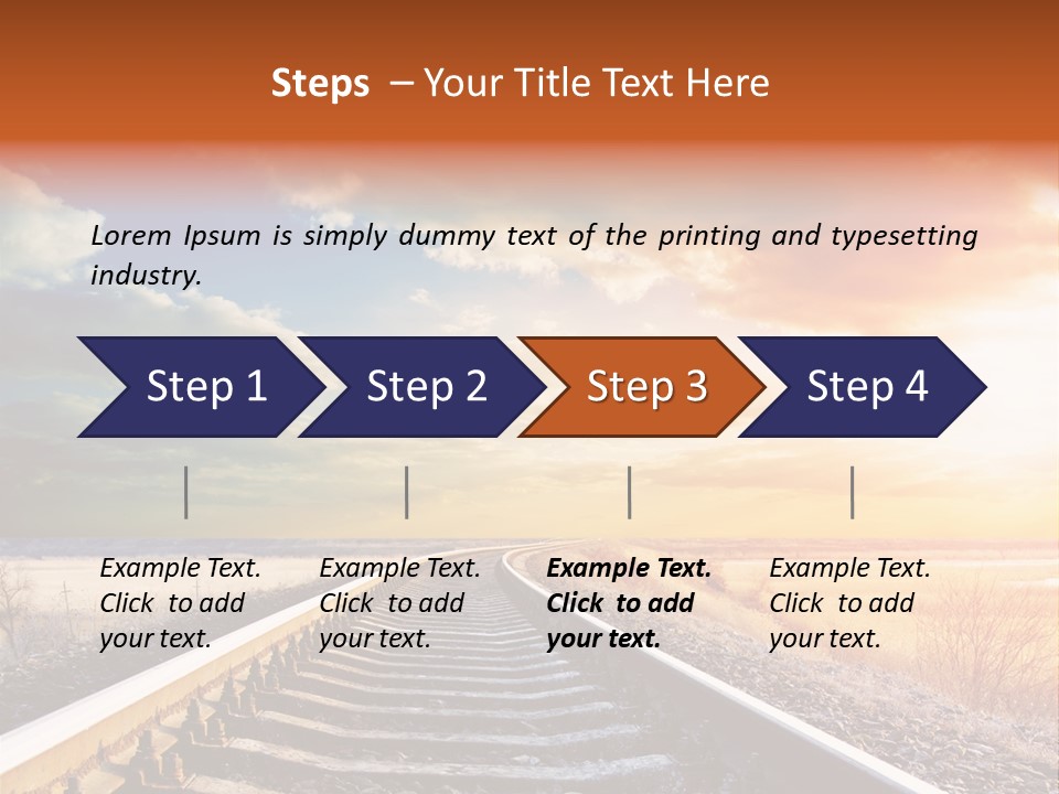 Evening Sun Travel PowerPoint Template