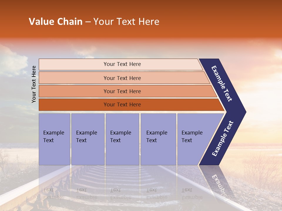 Evening Sun Travel PowerPoint Template
