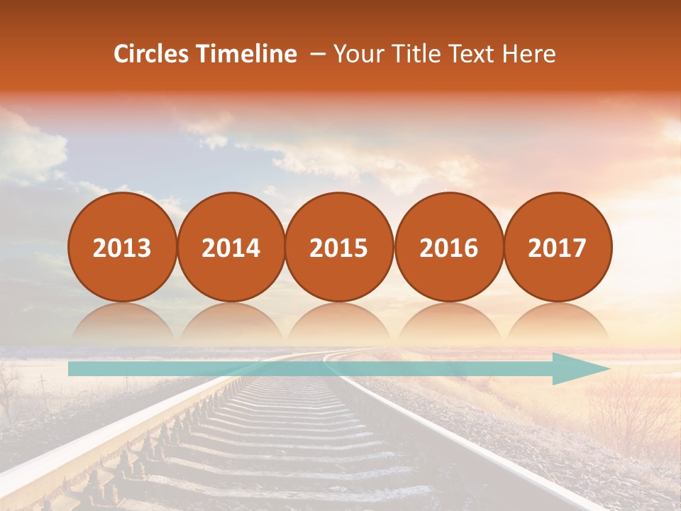 Evening Sun Travel PowerPoint Template