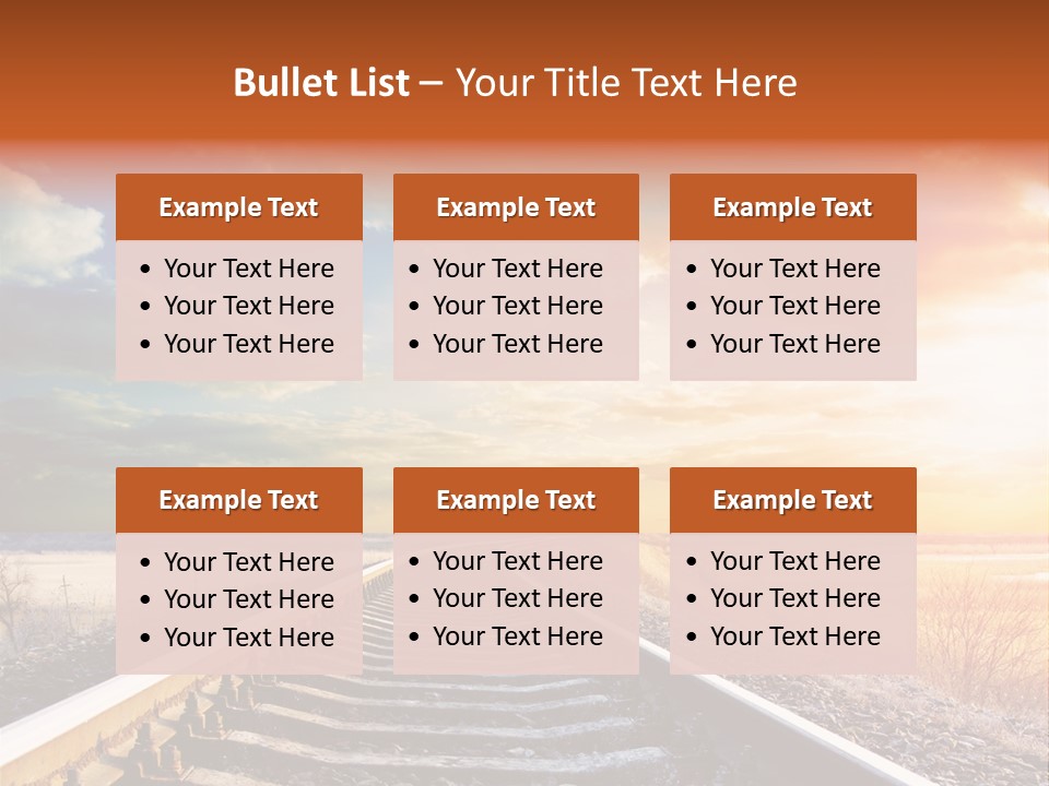 Evening Sun Travel PowerPoint Template