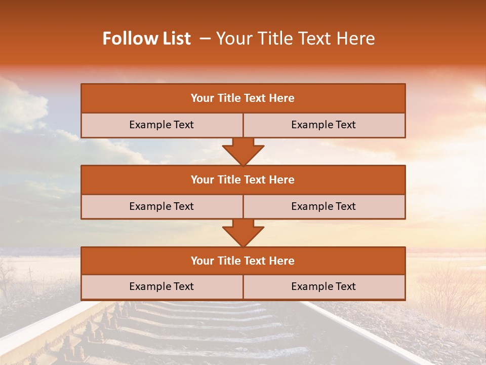 Evening Sun Travel PowerPoint Template
