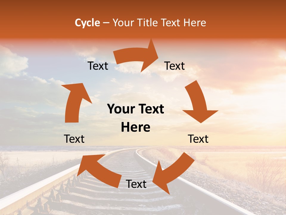 Evening Sun Travel PowerPoint Template