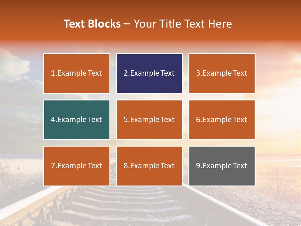 Evening Sun Travel PowerPoint Template