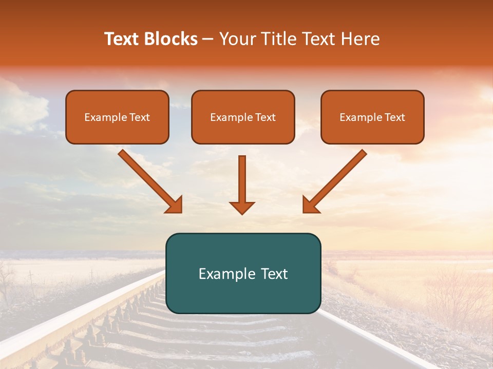 Evening Sun Travel PowerPoint Template