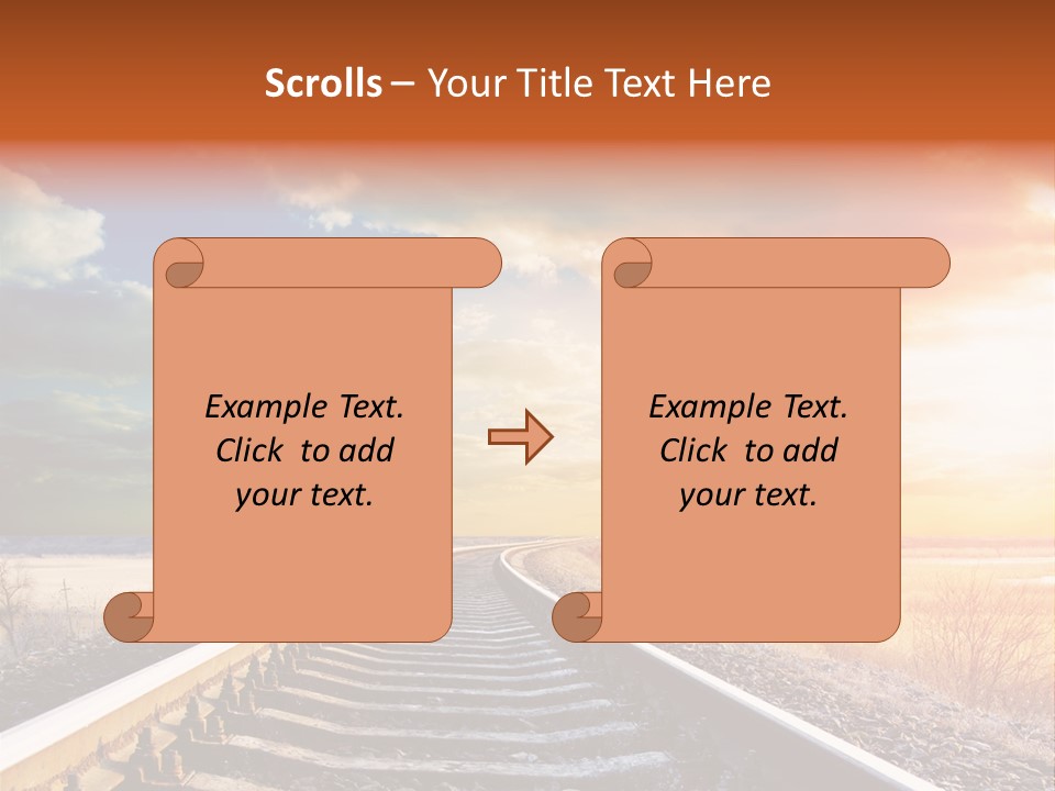 Evening Sun Travel PowerPoint Template