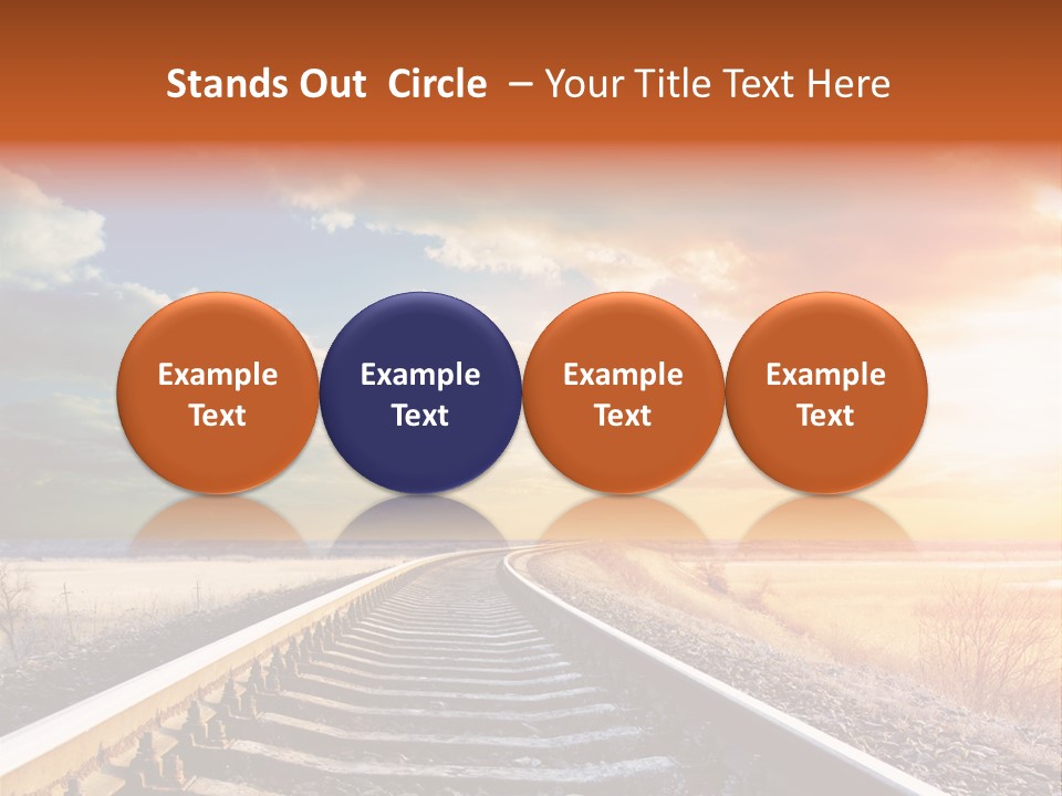 Evening Sun Travel PowerPoint Template