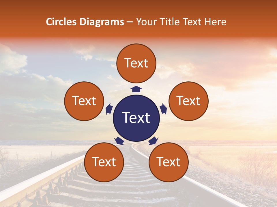 Evening Sun Travel PowerPoint Template