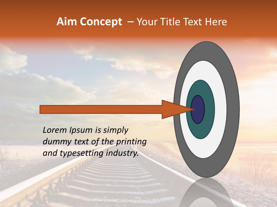 Evening Sun Travel PowerPoint Template