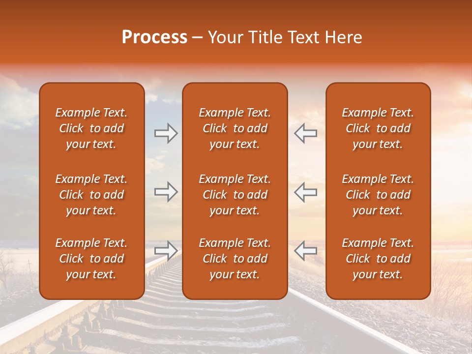 Evening Sun Travel PowerPoint Template