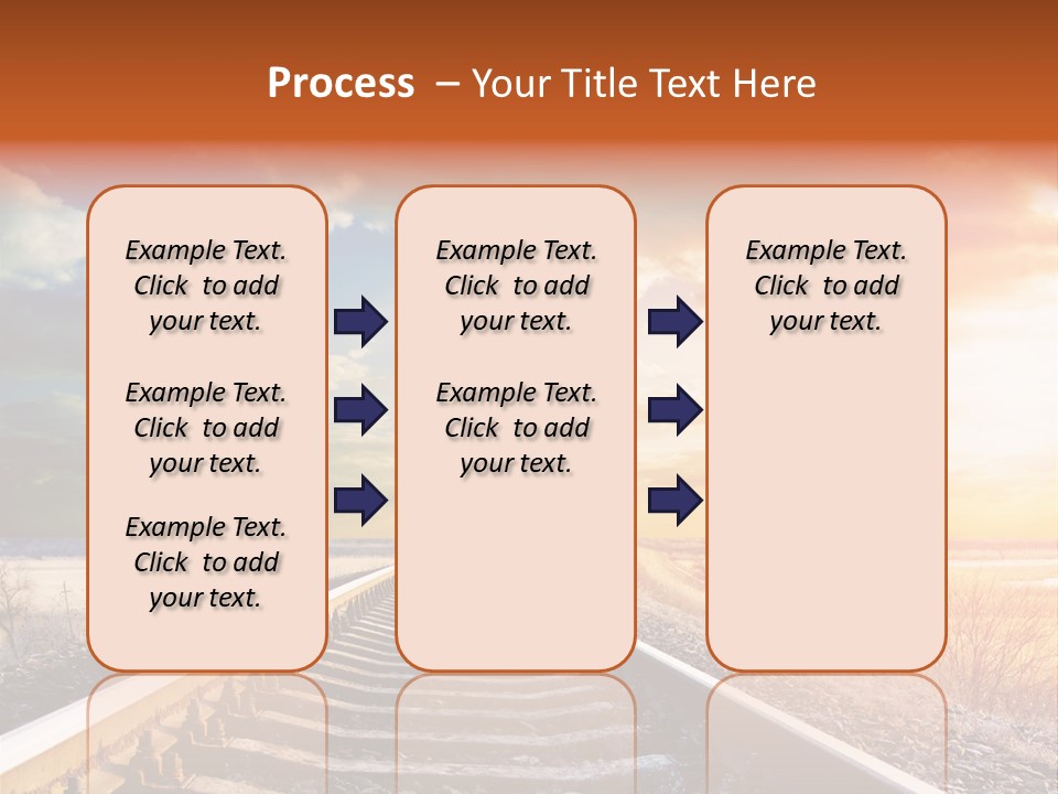 Evening Sun Travel PowerPoint Template