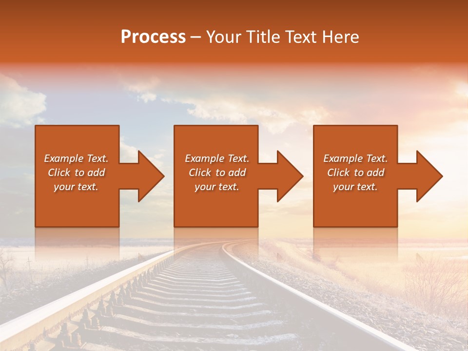 Evening Sun Travel PowerPoint Template
