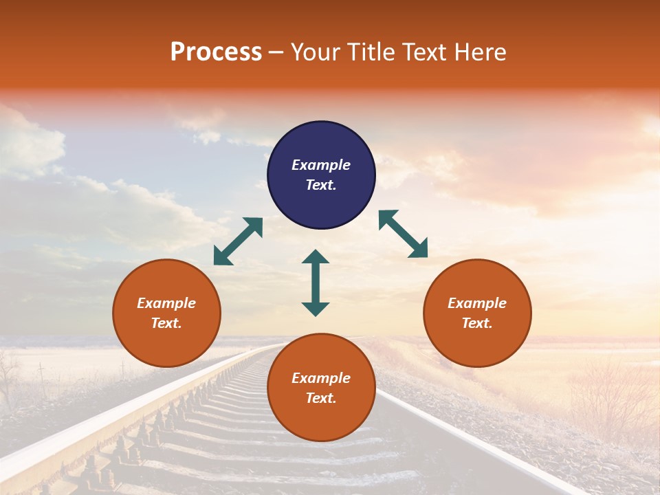 Evening Sun Travel PowerPoint Template