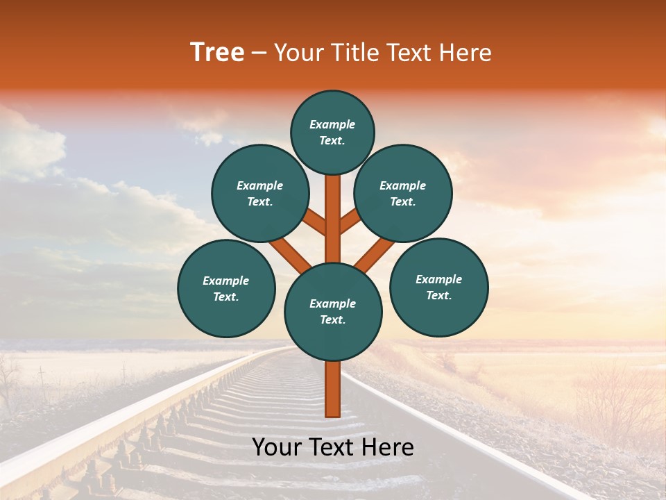 Evening Sun Travel PowerPoint Template