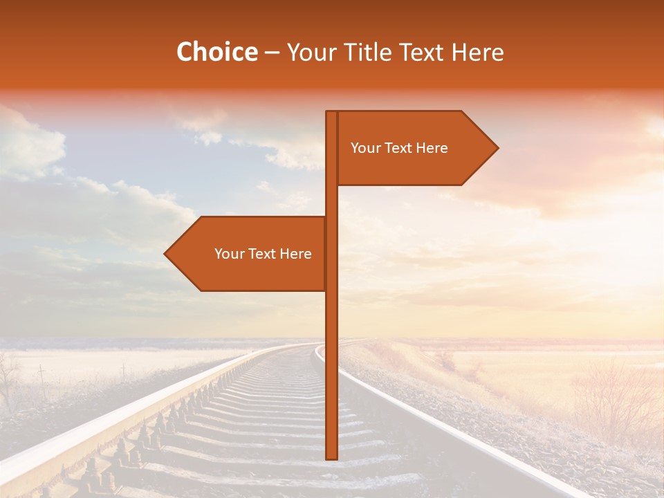 Evening Sun Travel PowerPoint Template