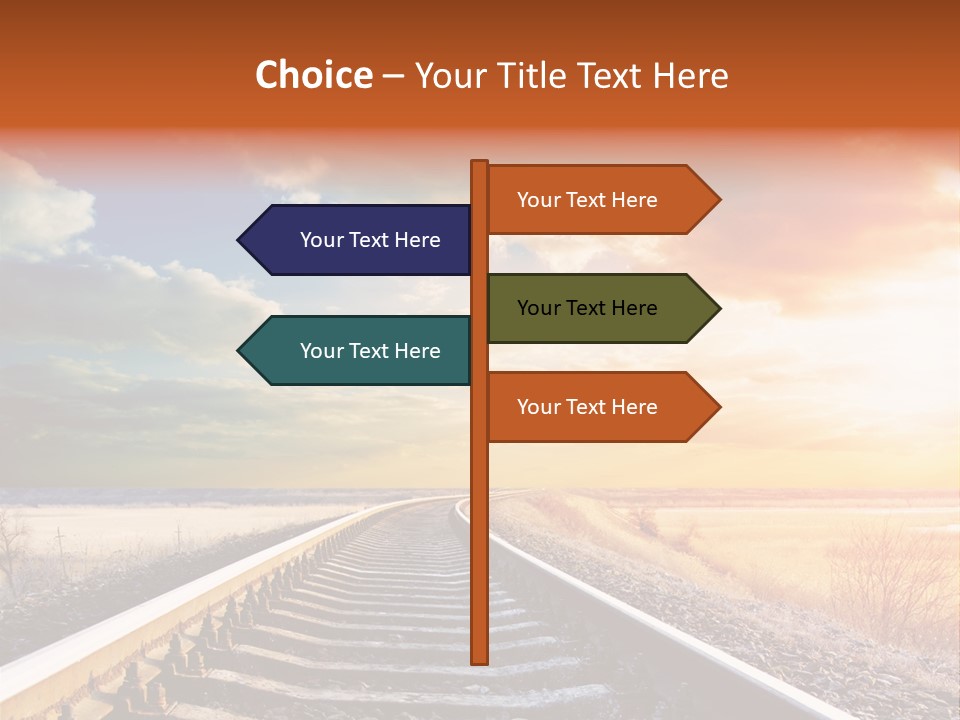 Evening Sun Travel PowerPoint Template