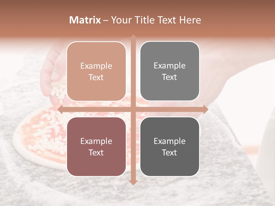 Chef Work Cheese PowerPoint Template