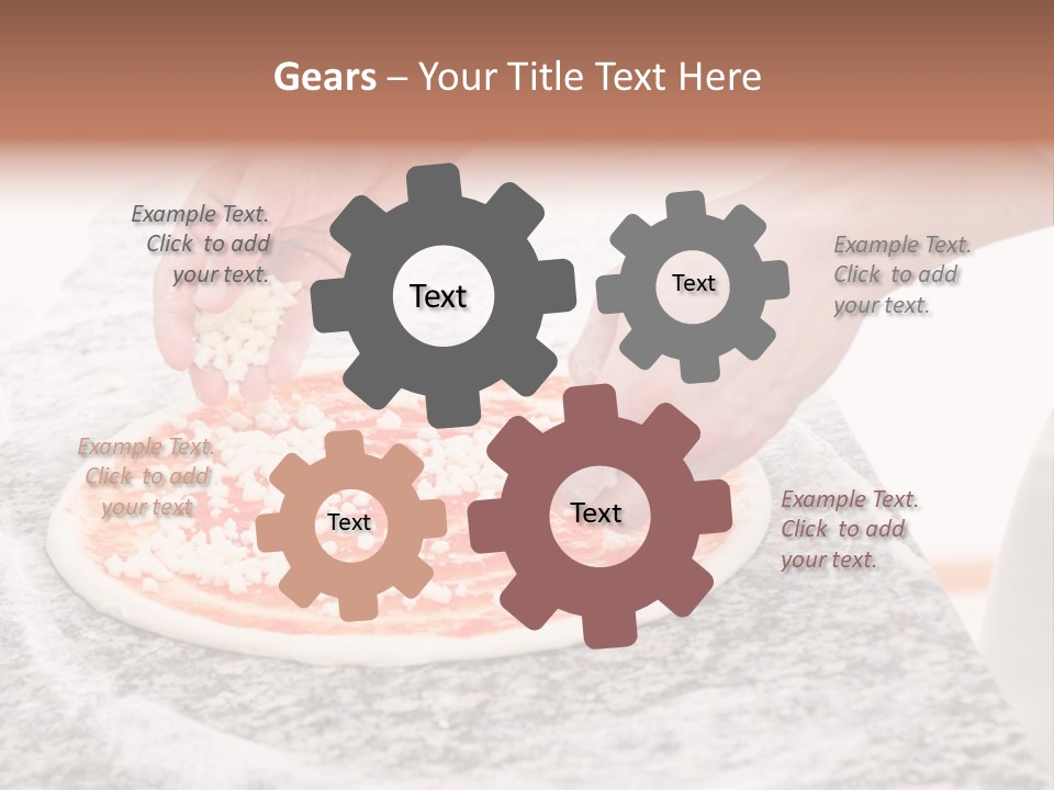 Chef Work Cheese PowerPoint Template