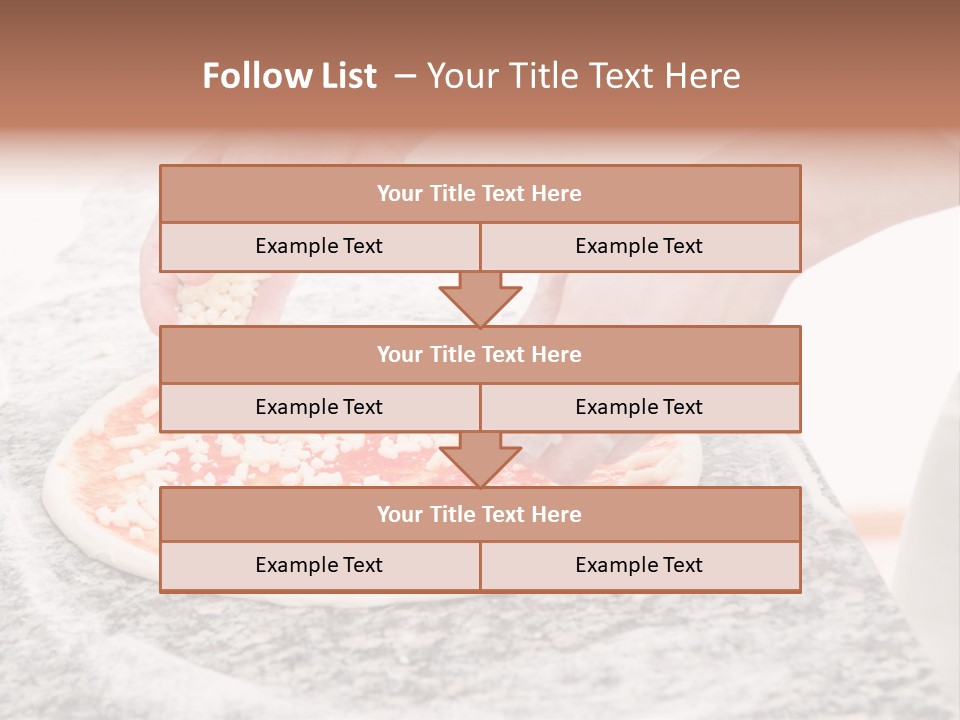 Chef Work Cheese PowerPoint Template