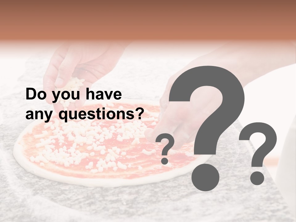 Chef Work Cheese PowerPoint Template