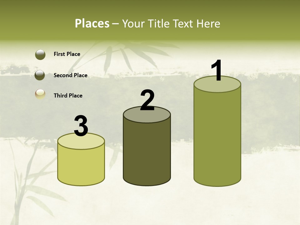 Antique Leaves East PowerPoint Template