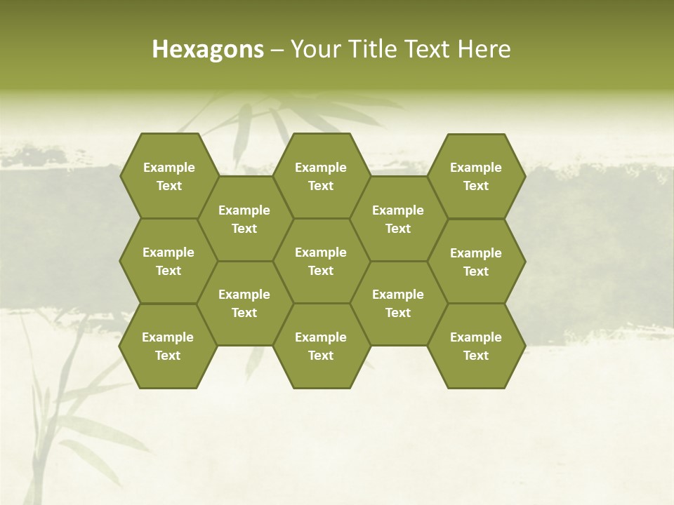 Antique Leaves East PowerPoint Template