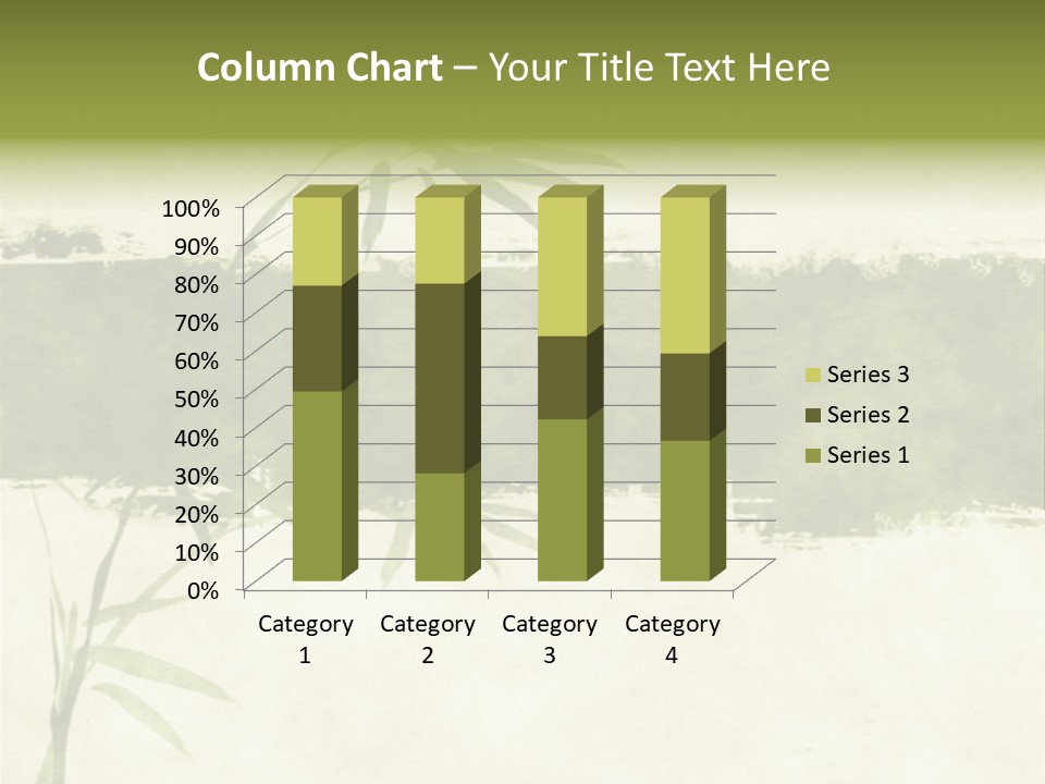 Antique Leaves East PowerPoint Template