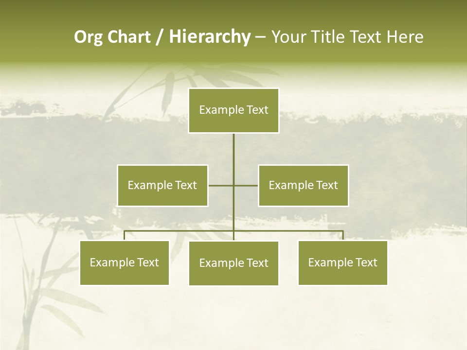 Antique Leaves East PowerPoint Template