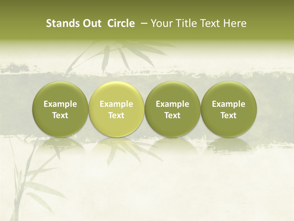 Antique Leaves East PowerPoint Template