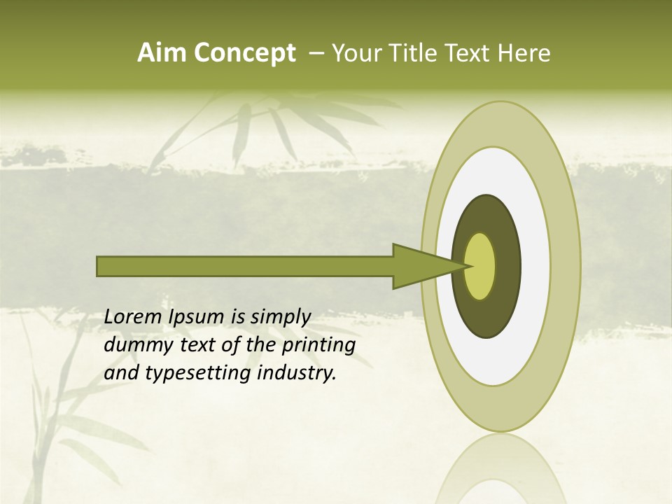 Antique Leaves East PowerPoint Template