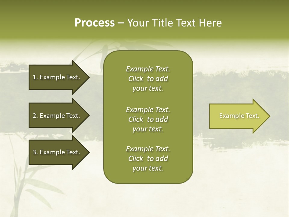 Antique Leaves East PowerPoint Template
