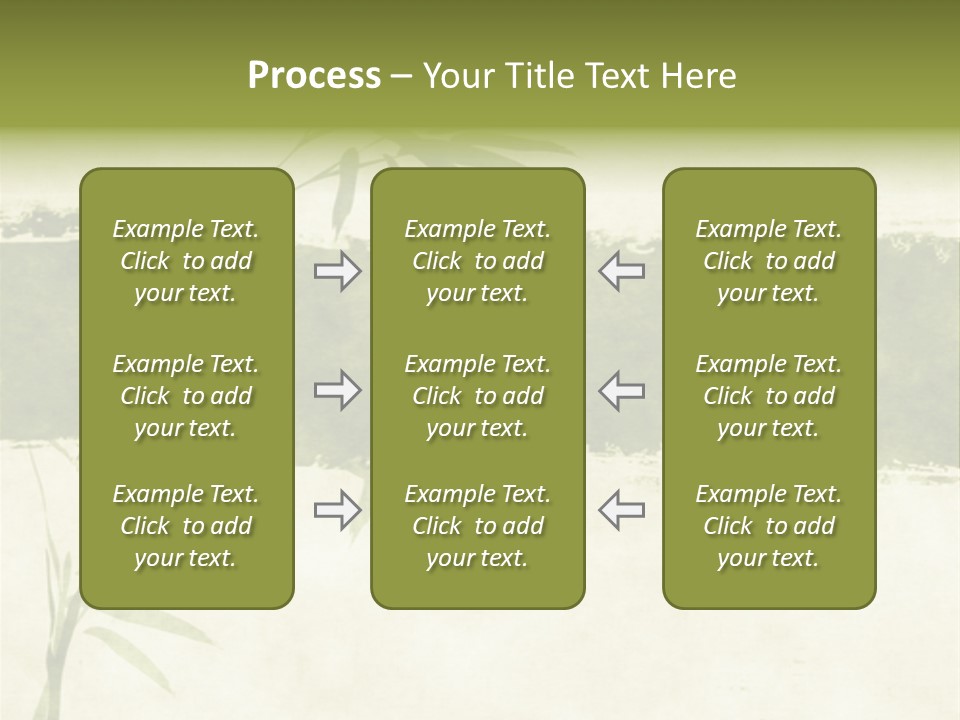 Antique Leaves East PowerPoint Template