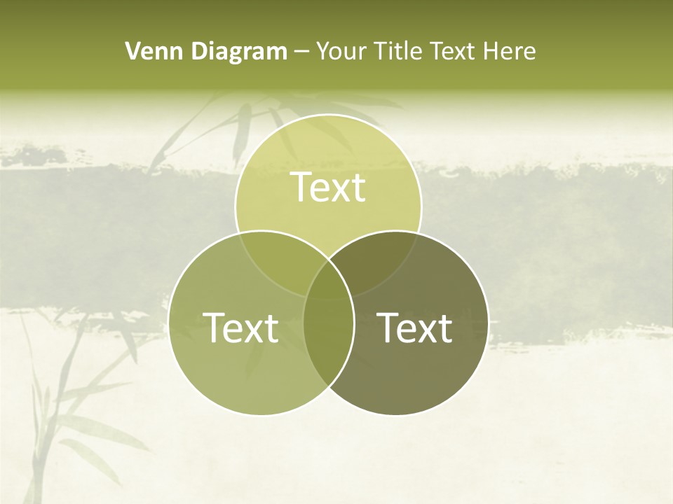 Antique Leaves East PowerPoint Template