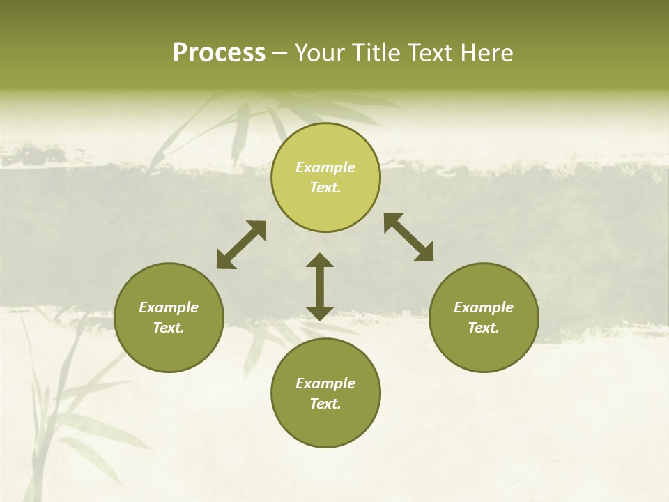 Antique Leaves East PowerPoint Template