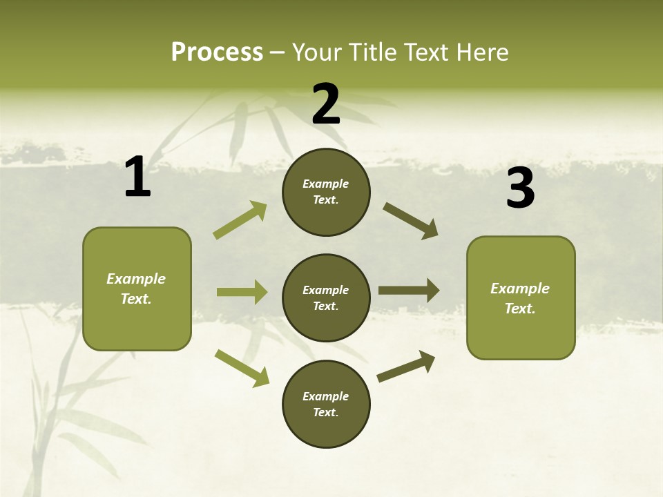 Antique Leaves East PowerPoint Template