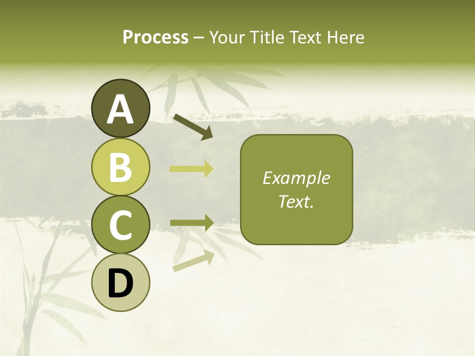 Antique Leaves East PowerPoint Template