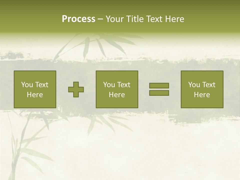 Antique Leaves East PowerPoint Template