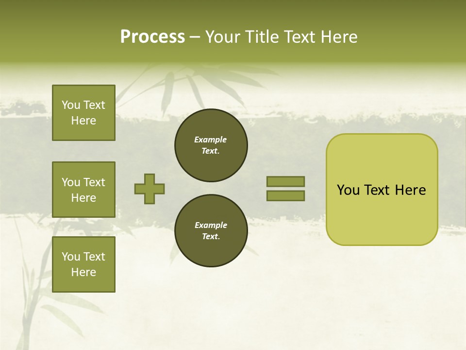 Antique Leaves East PowerPoint Template