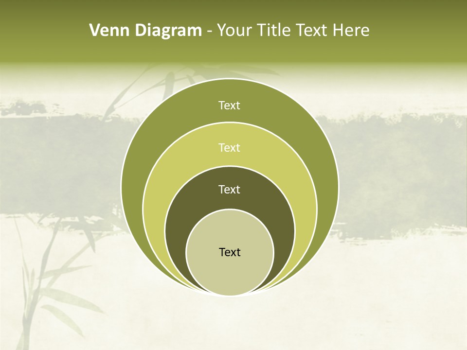 Antique Leaves East PowerPoint Template