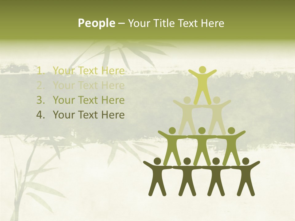 Antique Leaves East PowerPoint Template